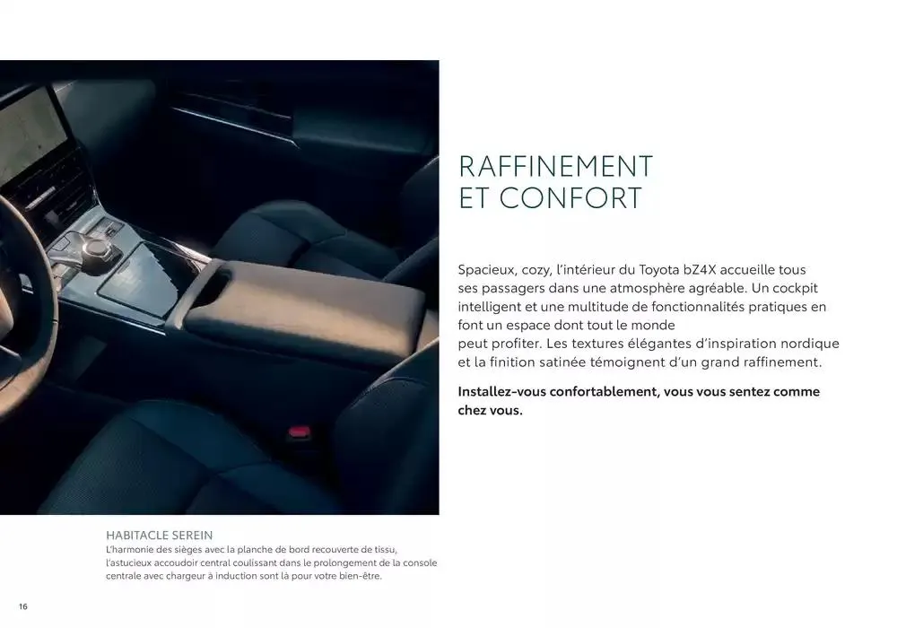 Toyota bZ4X  du 24 octobre au 24 octobre 2025 - Catalogue page 16