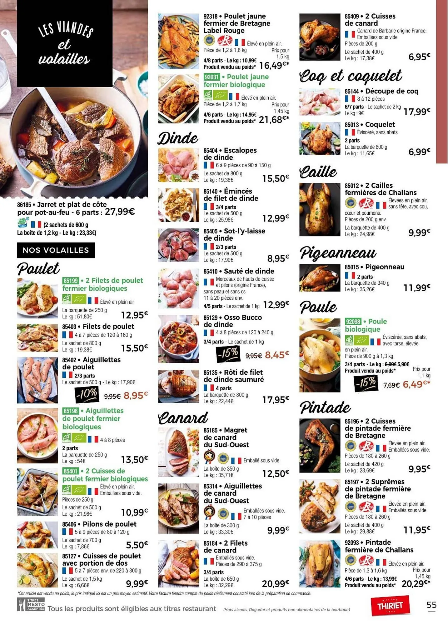 Catalogue Thiriet du 1 janvier au 30 janvier 2026 - Catalogue page 55