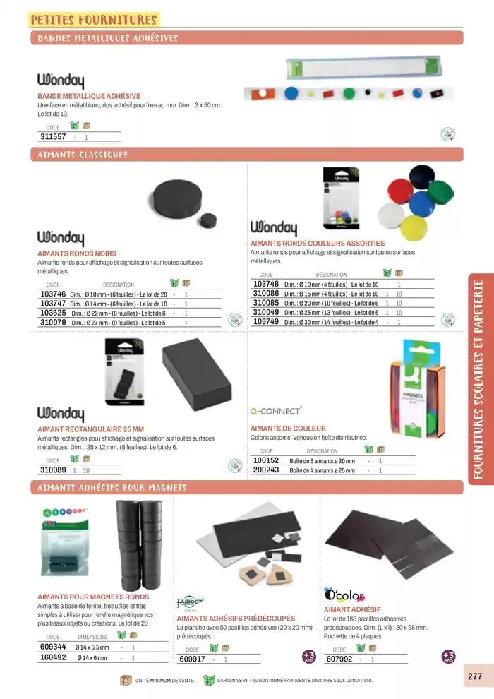 Nos Catalogues Thématiques du 1 janvier au 31 décembre 2025 - Catalogue page 279