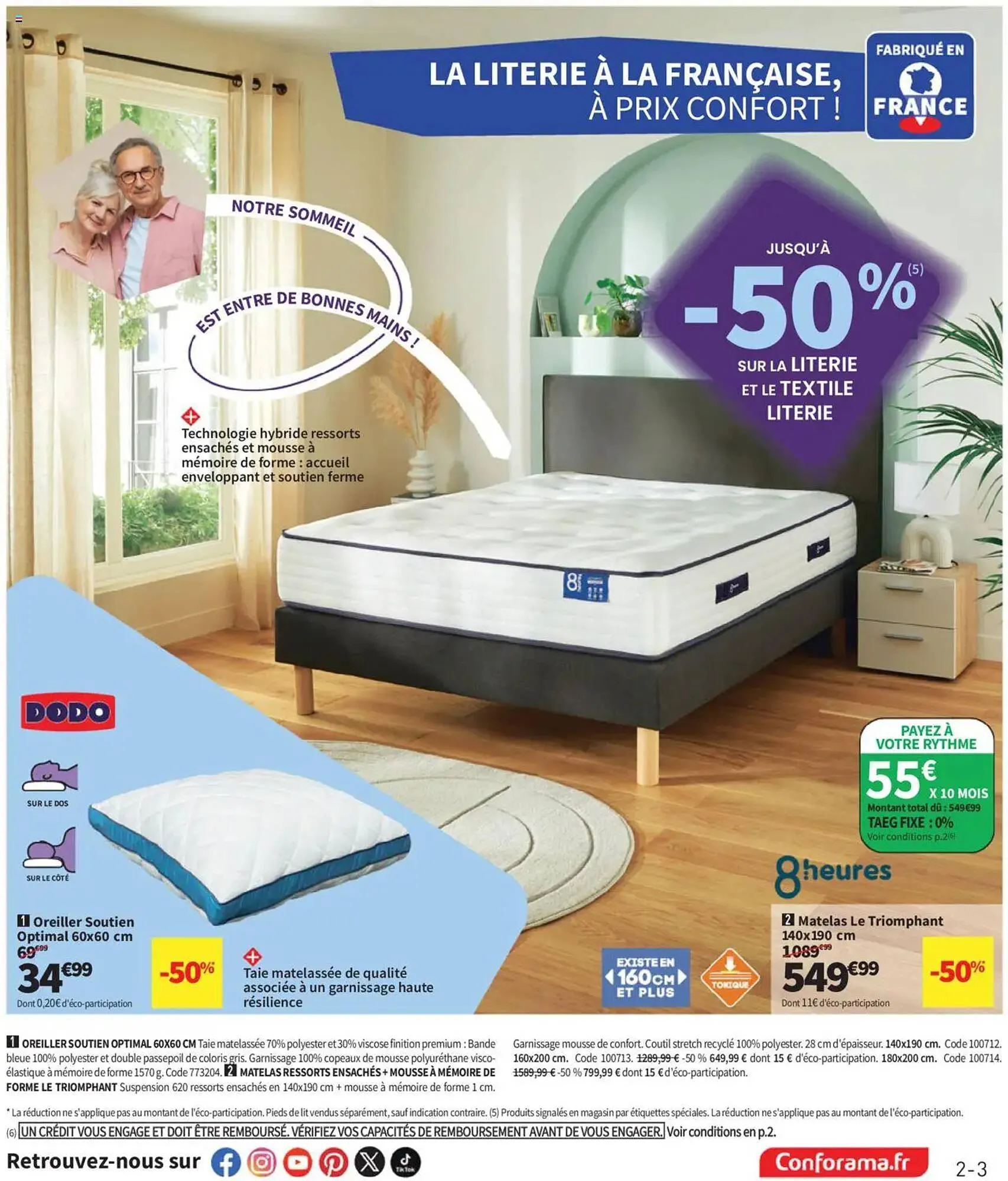 Catalogue Conforama du 8 juillet au 4 août 2025 - Catalogue page 3