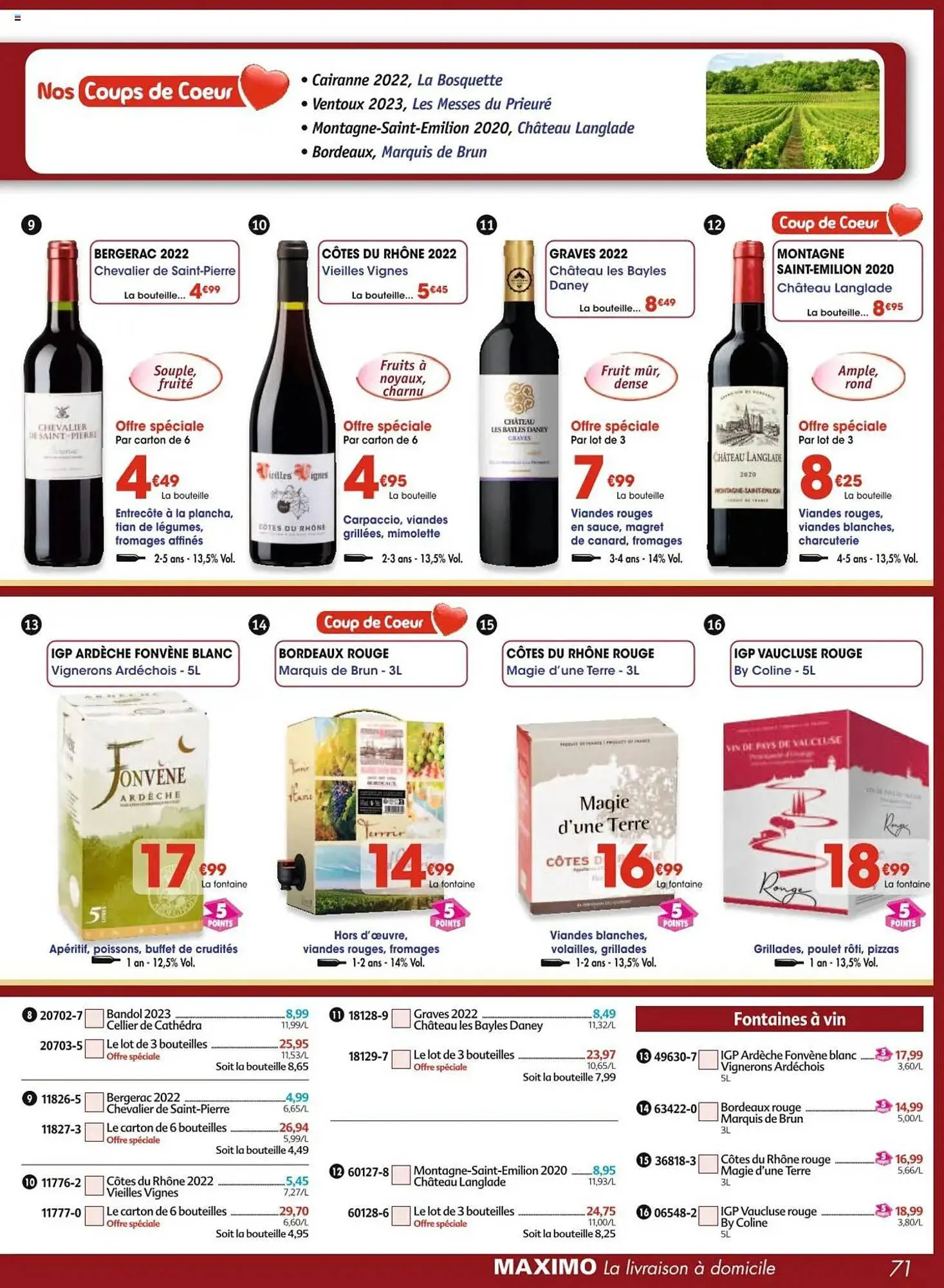 Catalogue Maximo du 12 mai au 8 juin 2025 - Catalogue page 71