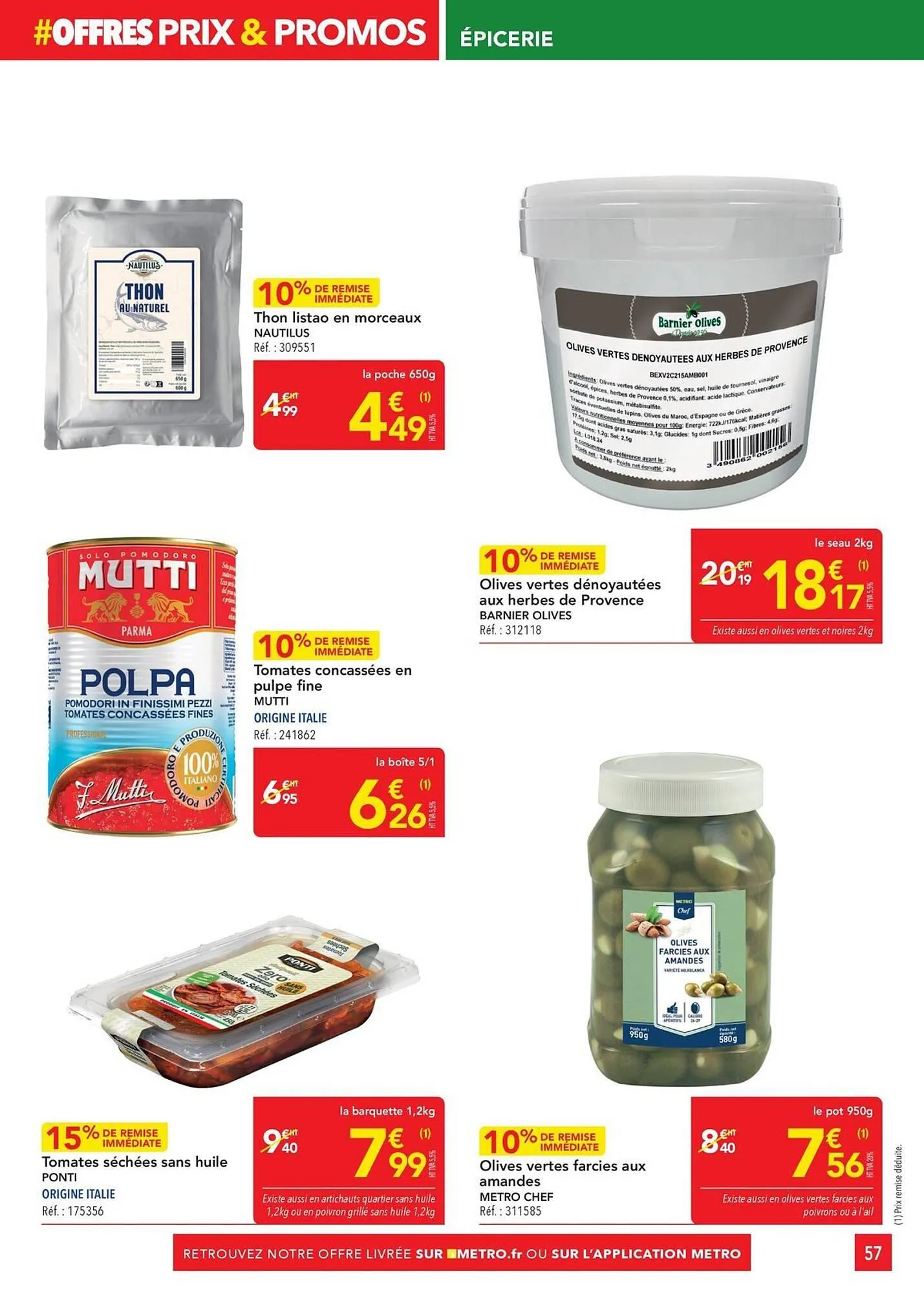 Catalogue METRO du 28 avril au 20 mai 2026 - Catalogue page 57