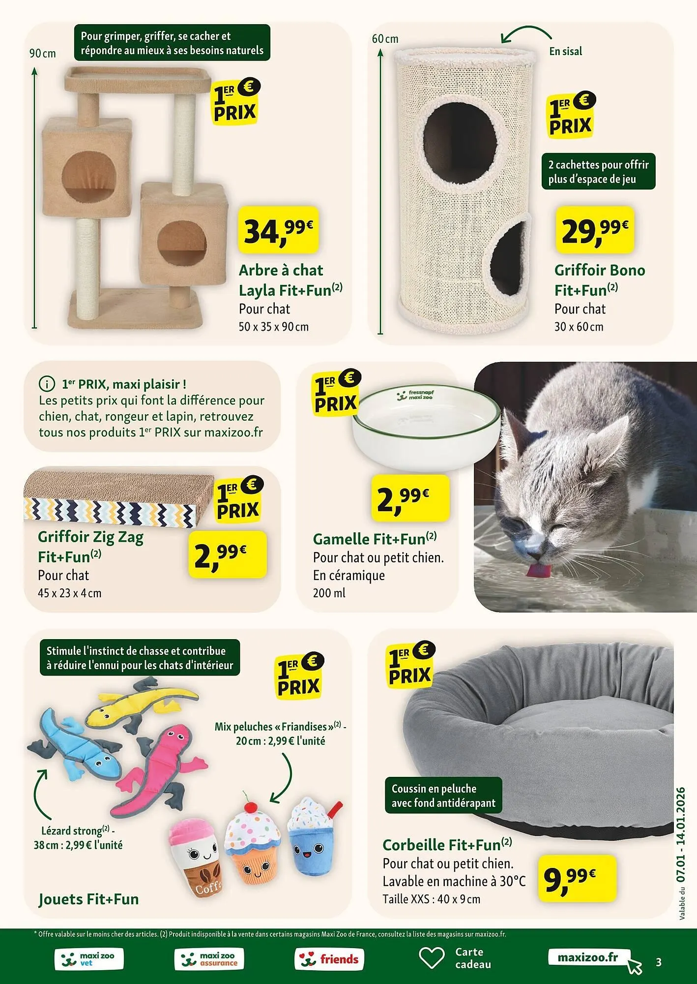 Catalogue Maxi Zoo du 7 janvier au 14 janvier 2026 - Catalogue page 3