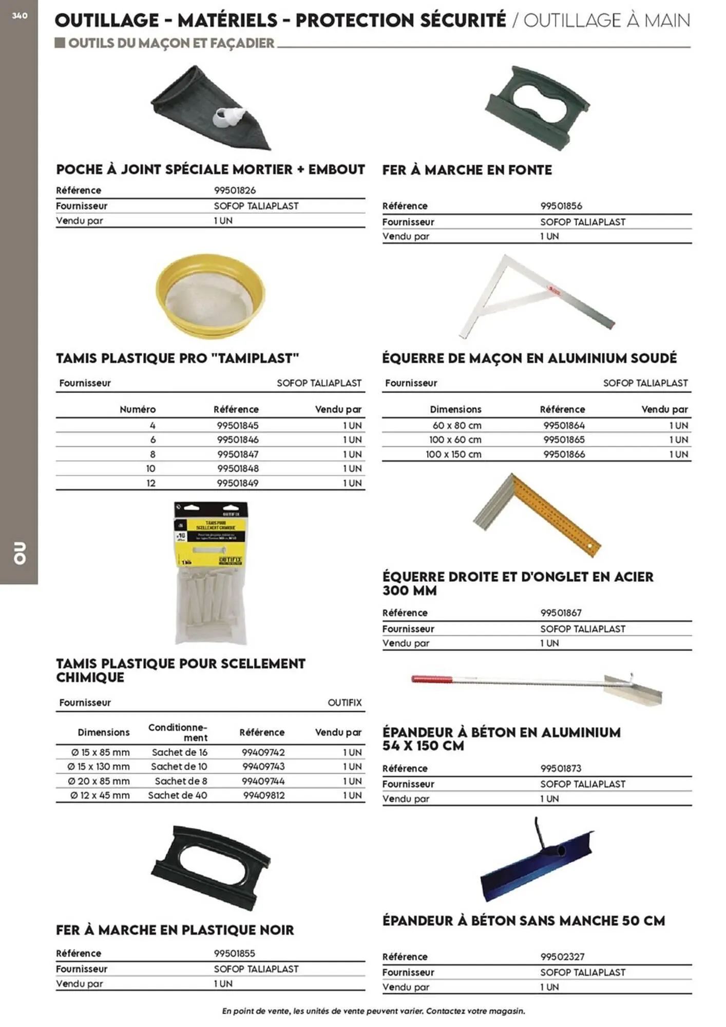 Catalogue Tout faire matériaux du 17 décembre au 30 décembre 2025 - Catalogue page 266