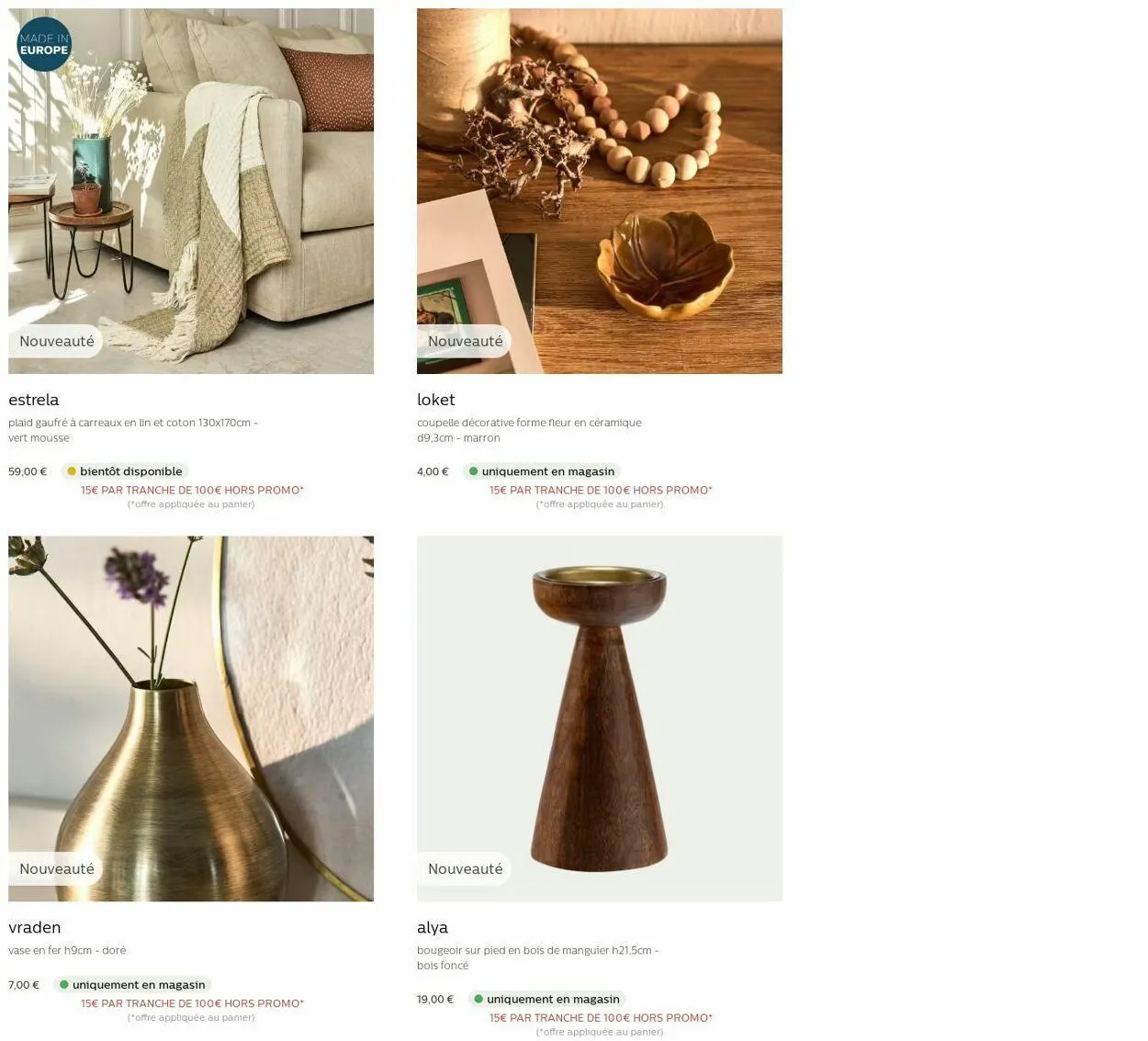 Alinéa Catalogue actuel du 27 octobre au 2 novembre 2025 - Catalogue page 60