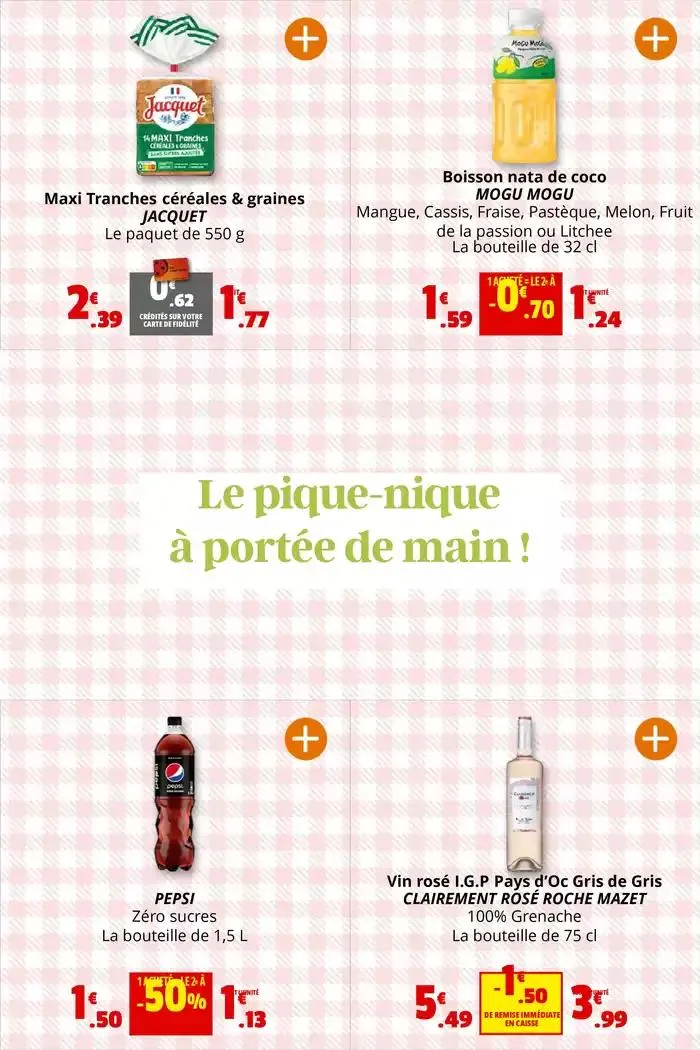 Le pique-nique à porté de main ! du 23 avril au 4 mai 2025 - Catalogue page 6