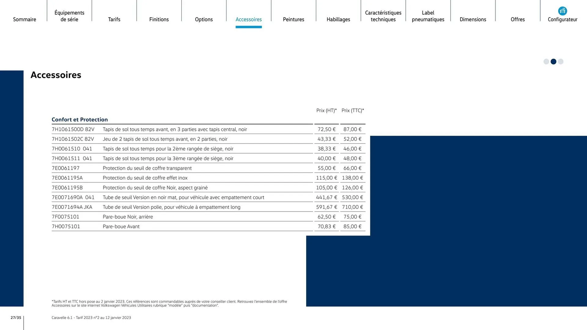 Catalogue Volkswagen du 7 août au 31 mars 2026 - Catalogue page 27