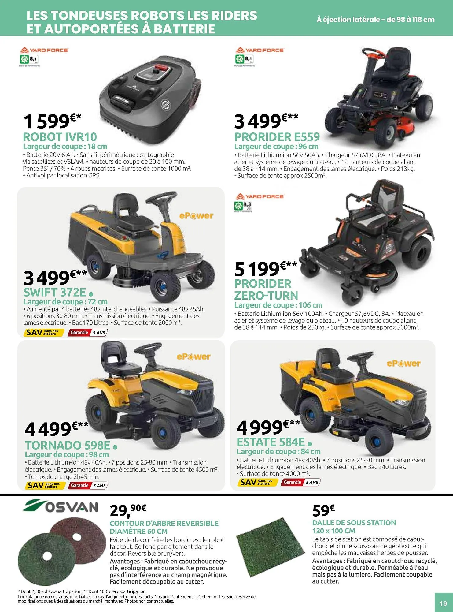 Catalogue Verts Loisirs du 5 mars au 29 décembre 2025 - Catalogue page 19
