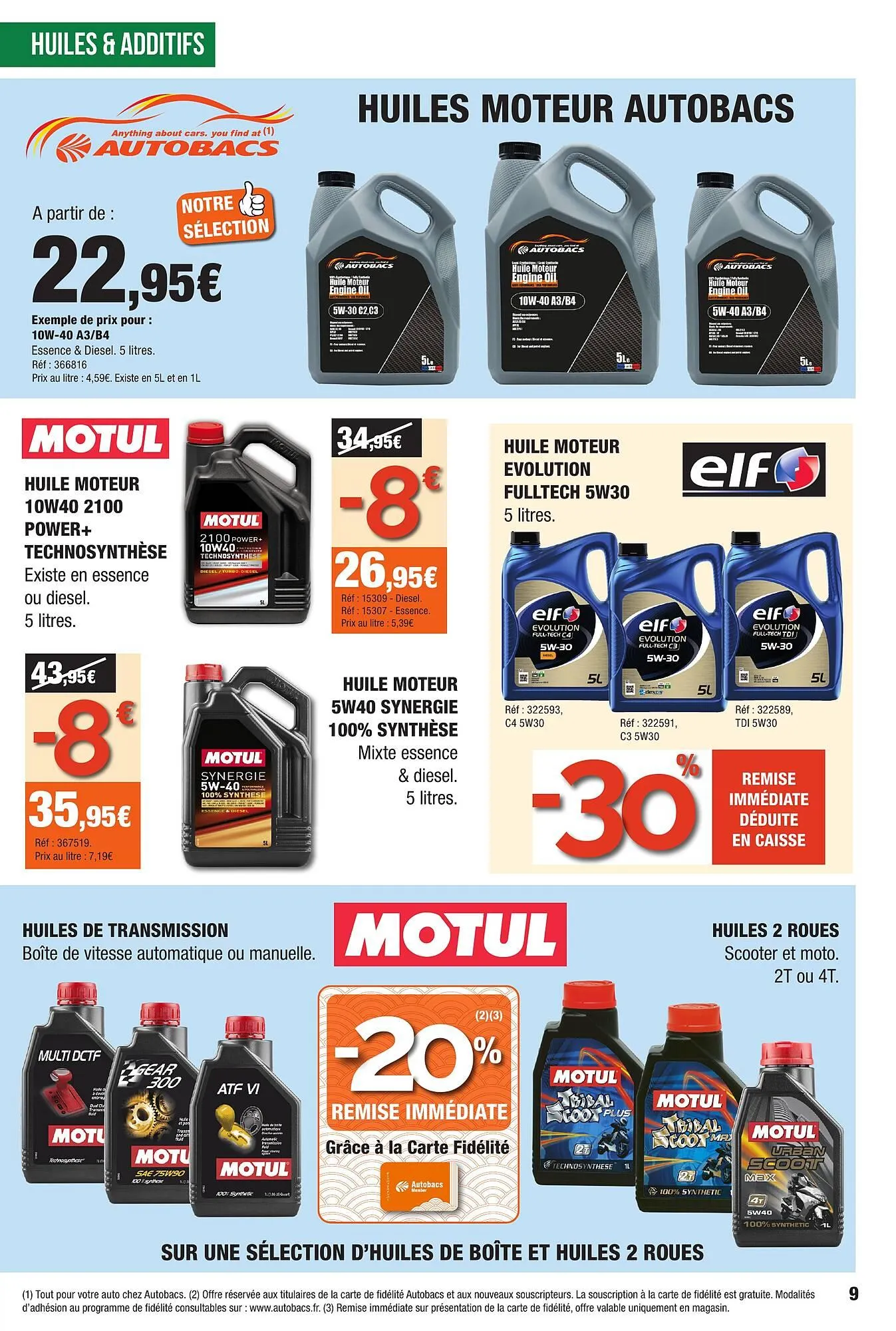 Catalogue Autobacs du 2 octobre au 19 novembre 2025 - Catalogue page 9