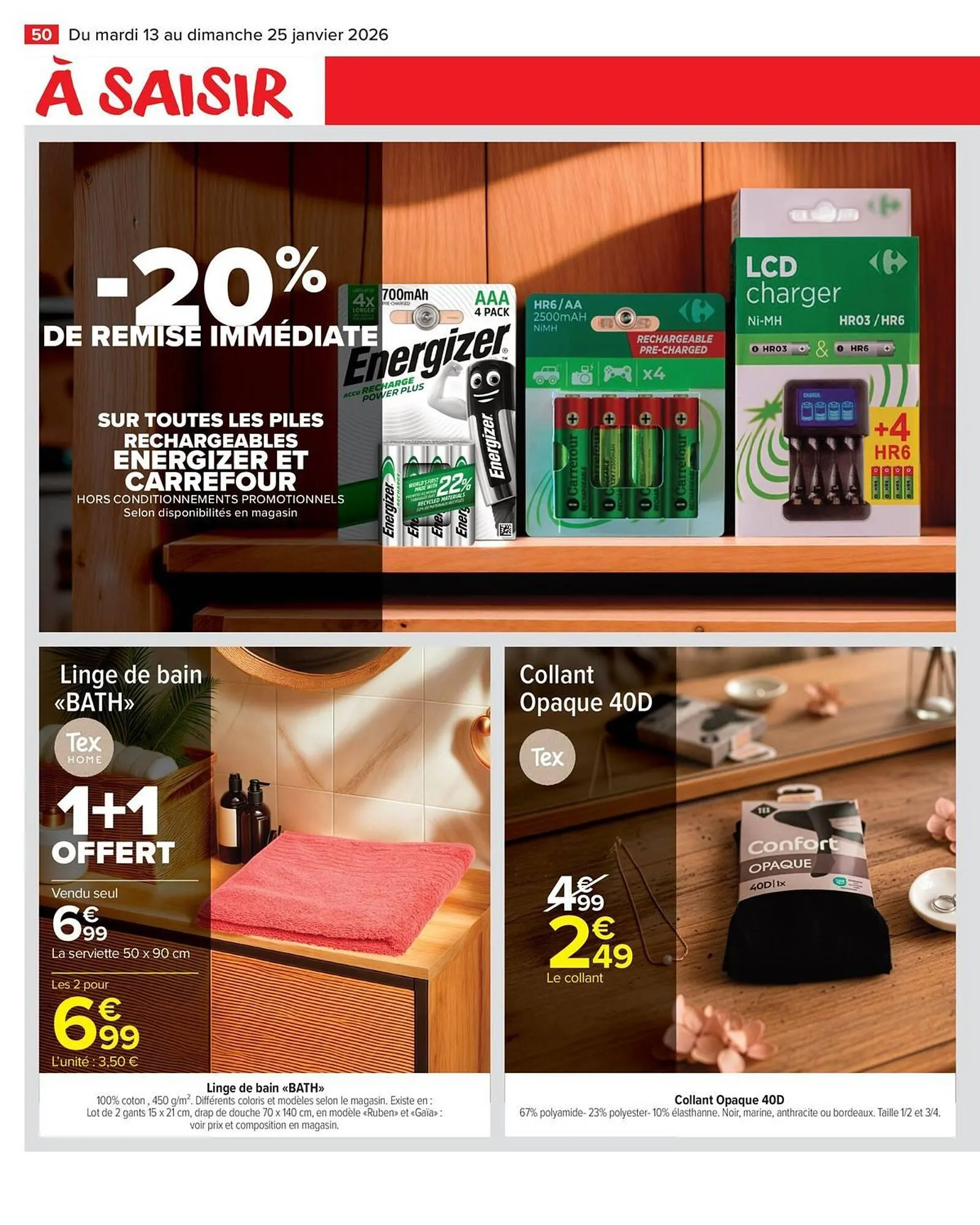 Catalogue Carrefour Market du 13 janvier au 25 janvier 2026 - Catalogue page 52