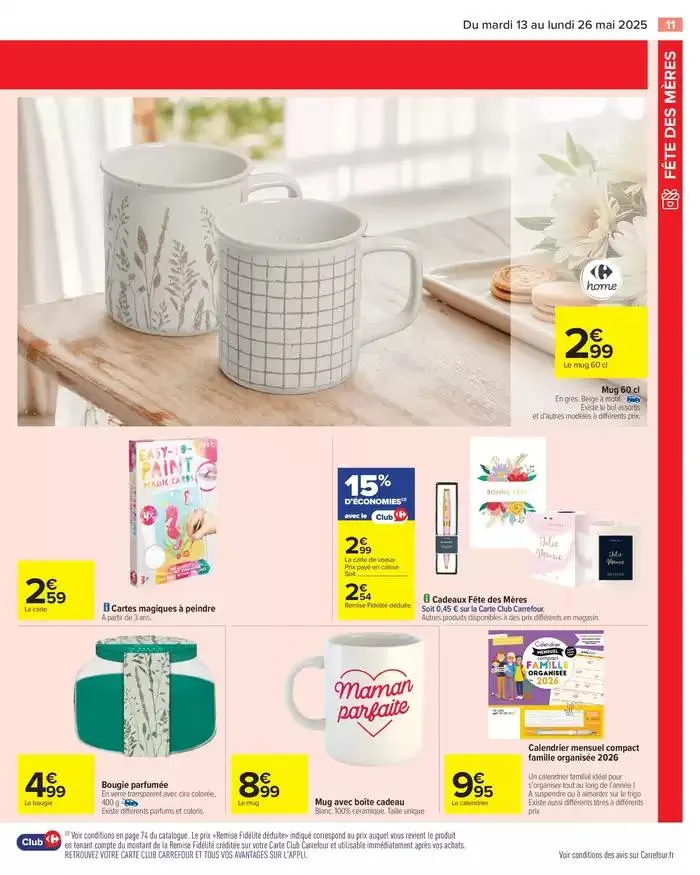 FÊTE DES MÈRES du 13 mai au 26 mai 2025 - Catalogue page 13