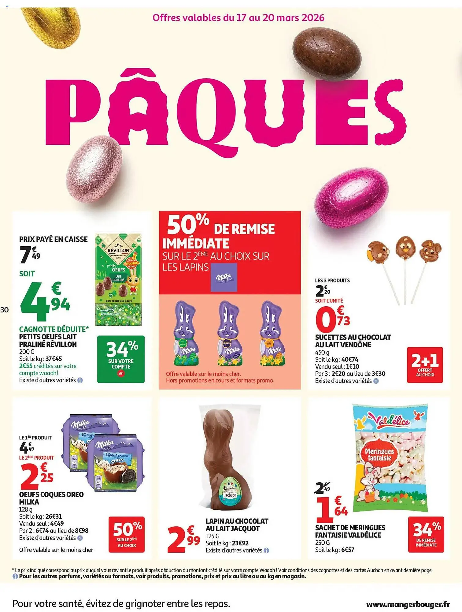 Catalogue Auchan du 17 mars au 22 mars 2026 - Catalogue page 30
