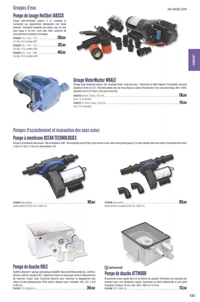 Catalogue Accastillage Diffusion 2025 du 1 janvier au 31 décembre 2025 - Catalogue page 125