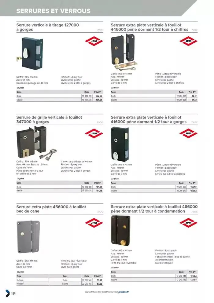 Catalogue général du 11 mars au 31 décembre 2025 - Catalogue page 116