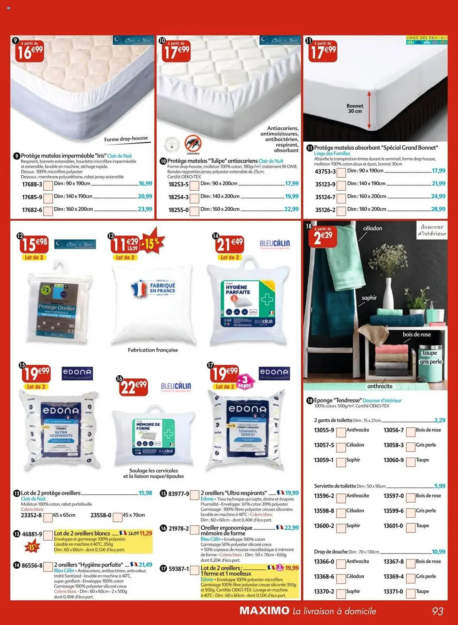 Catalogue Maximo du 12 mai au 8 juin 2025 - Catalogue page 93