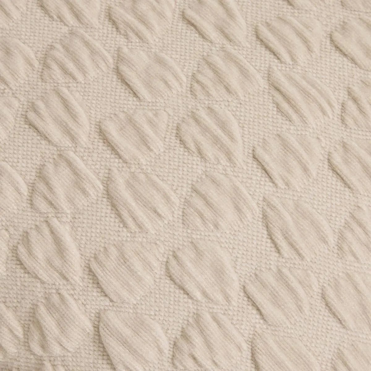 Coussin "Nova" Beige Lin, 40x40 cm