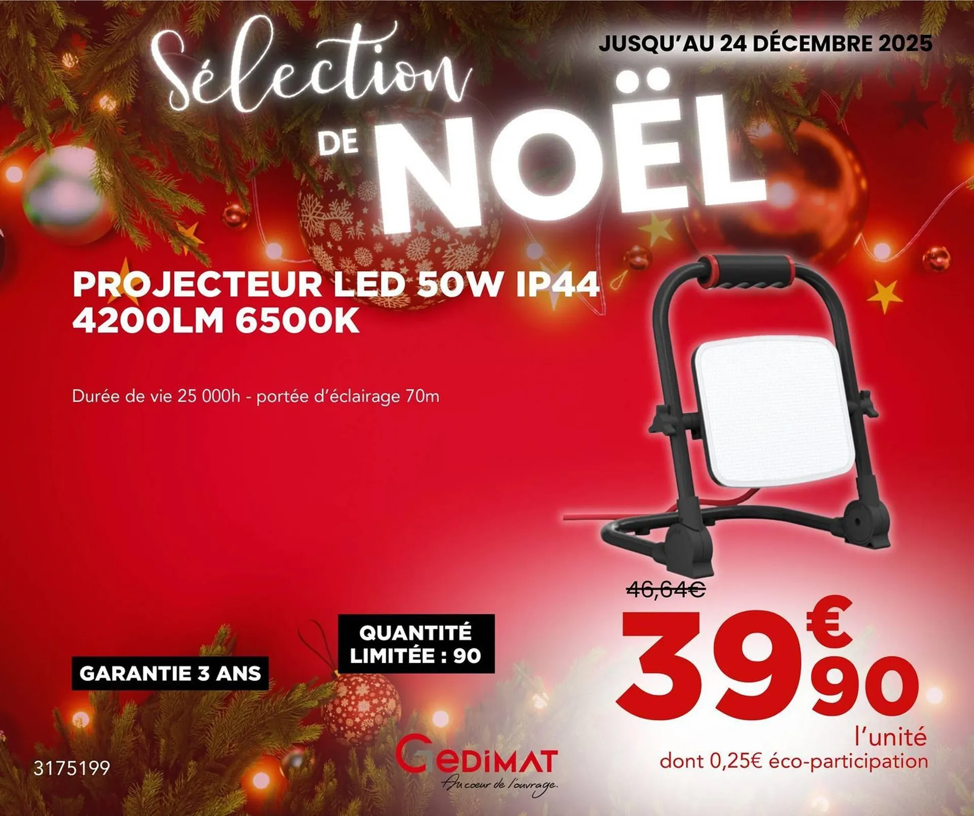 Catalogue Gedimat du 3 décembre au 24 décembre 2025 - Catalogue page 34