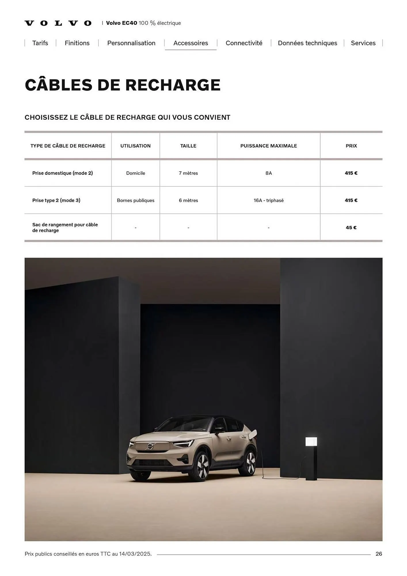 Catalogue VOLVO du 7 janvier au 31 janvier 2027 - Catalogue page 26