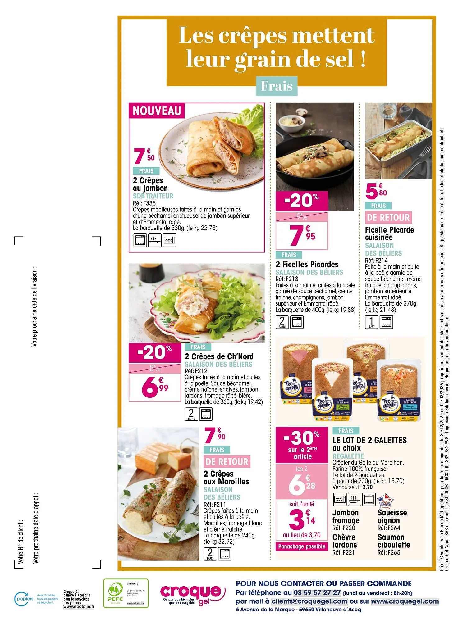 Catalogue Croque Gel du 30 décembre au 1 février 2026 - Catalogue page 48