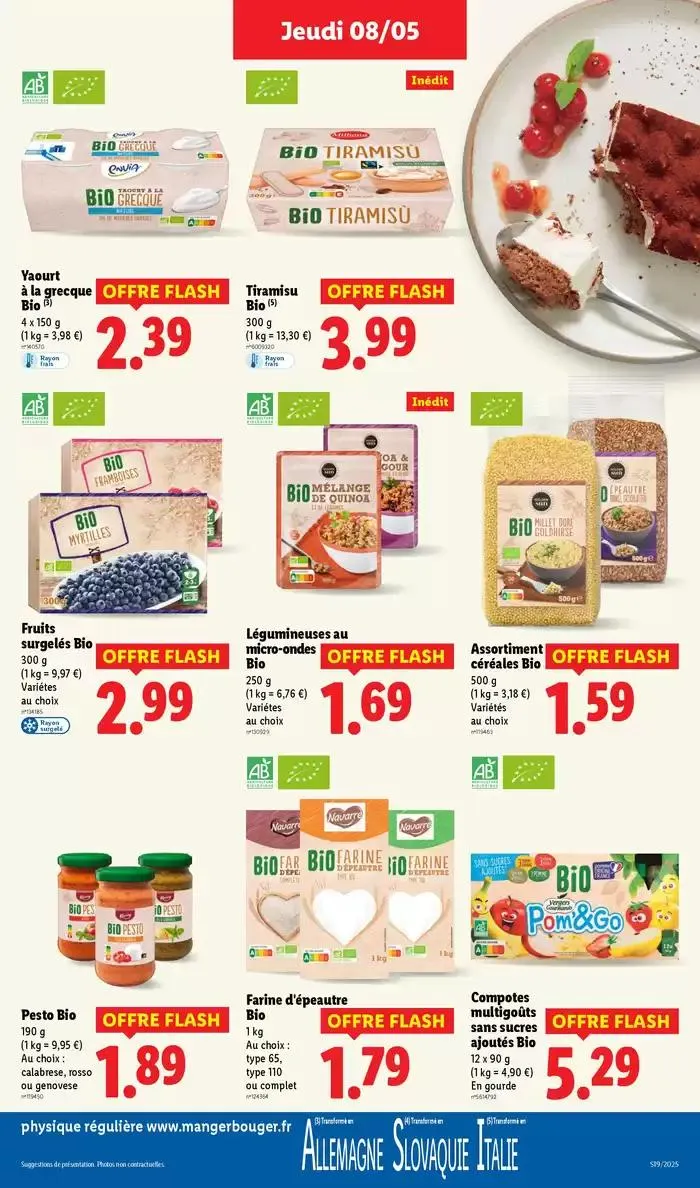 Profitez d'une baisse de prix dans les supermarchés Lidl sur vos produits du quotidien ! du 8 mai au 14 mai 2025 - Catalogue page 31