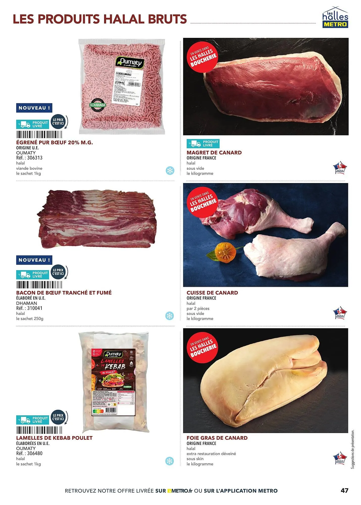 Catalogue METRO du 19 juin au 31 décembre 2025 - Catalogue page 47