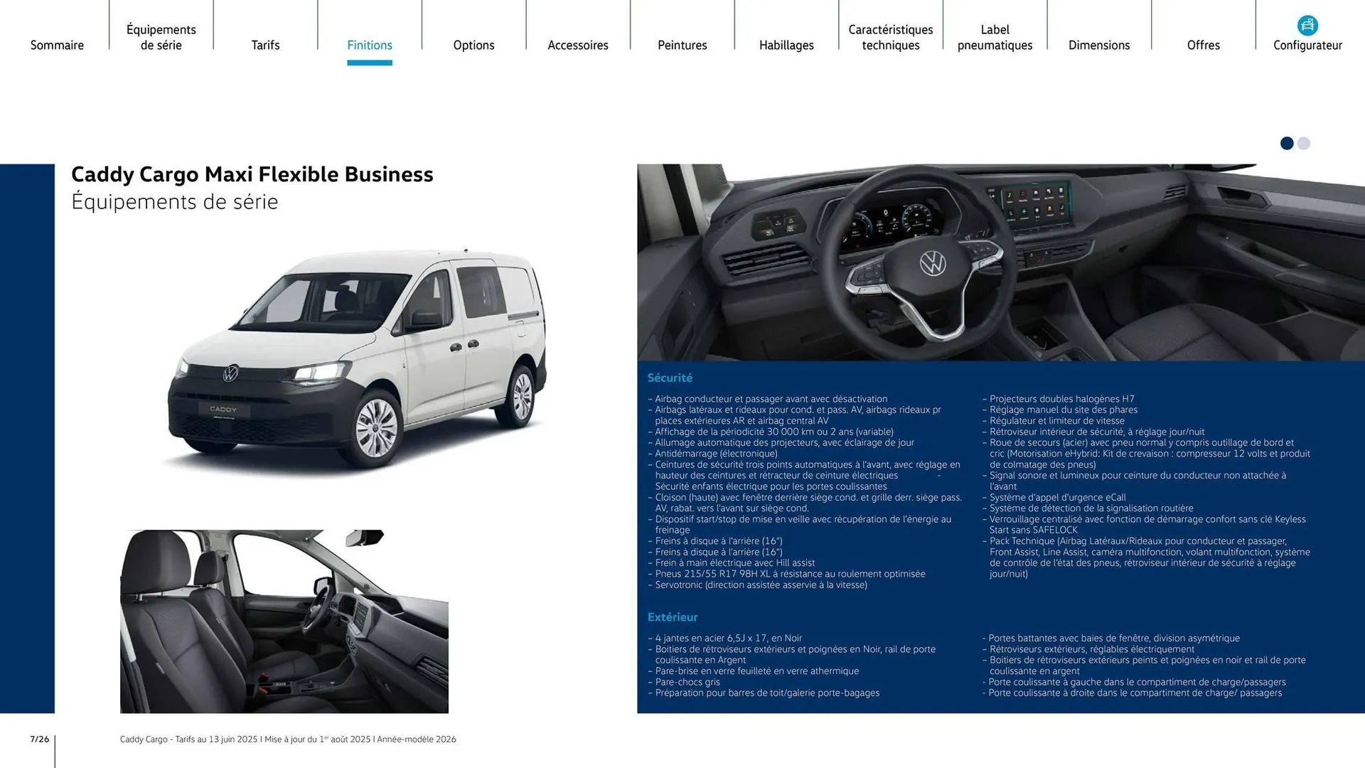 Catalogue Volkswagen du 7 août au 31 mars 2026 - Catalogue page 7