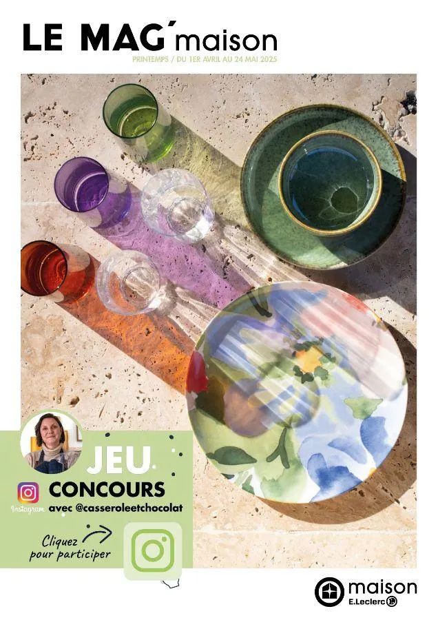 E. Leclerc du 1 avril au 24 mai 2025 - Catalogue page 1