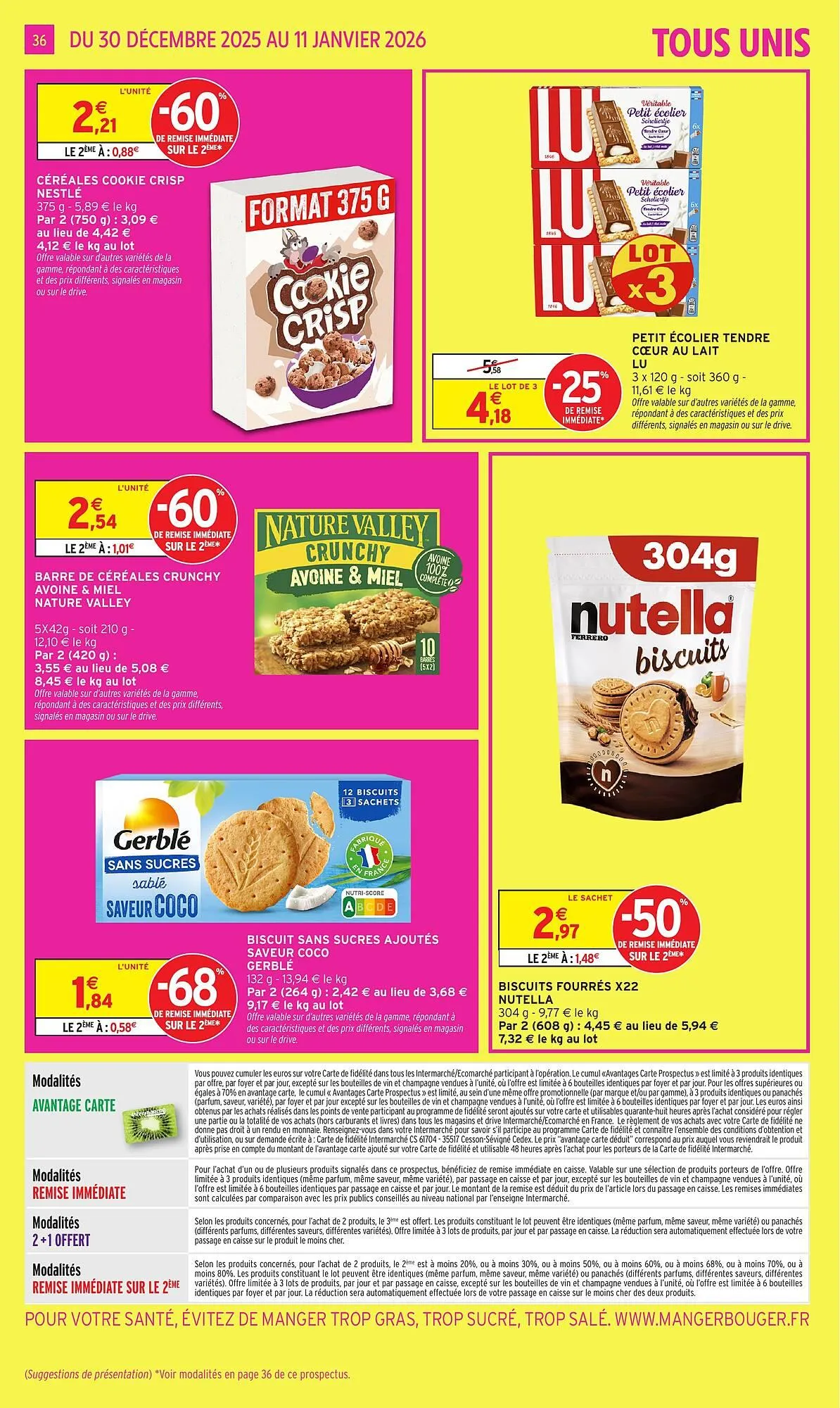 Catalogue Intermarché du 30 décembre au 11 janvier 2026 - Catalogue page 36