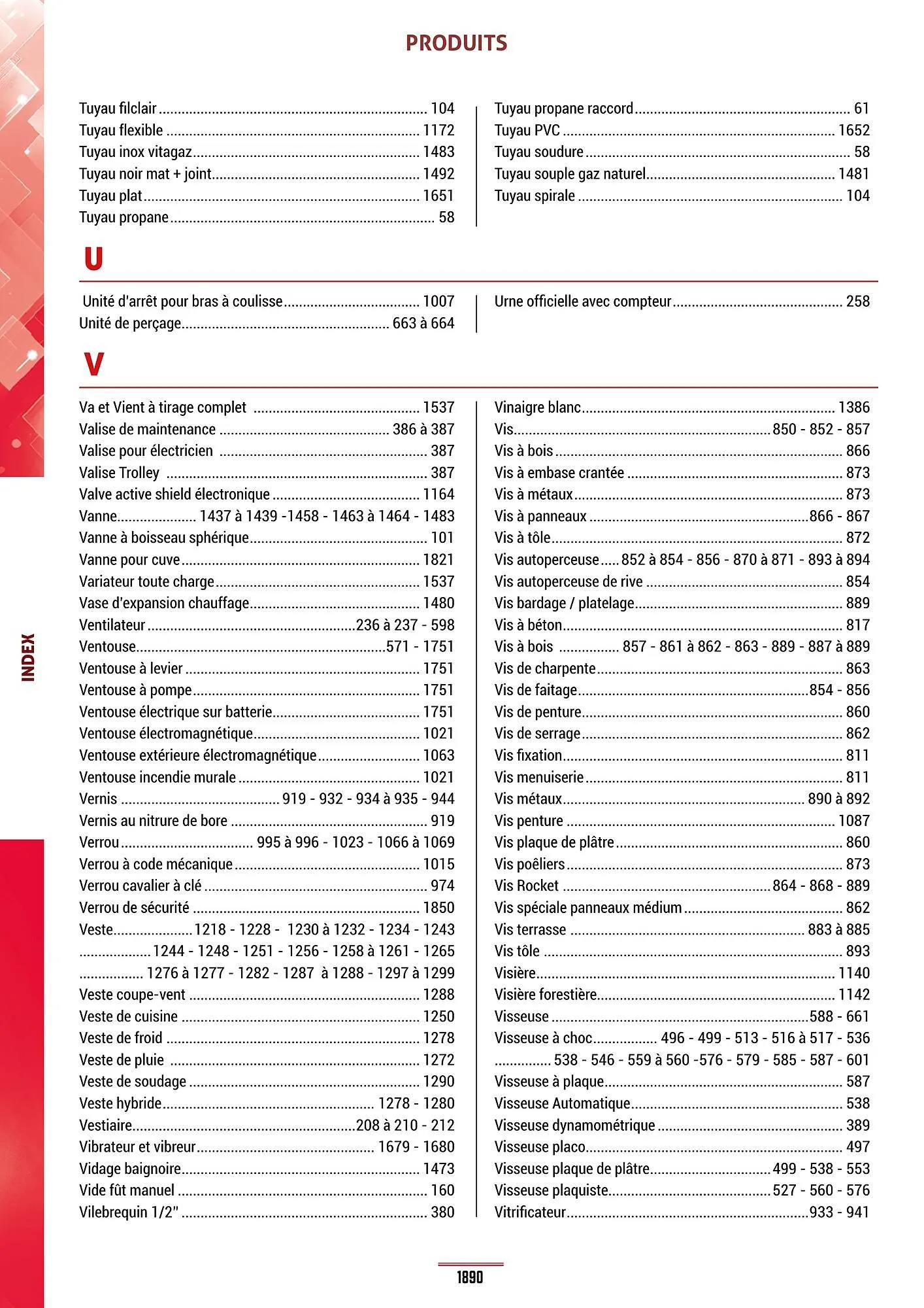 Catalogue Master Pro du 28 janvier au 30 décembre 2028 - Catalogue page 1894