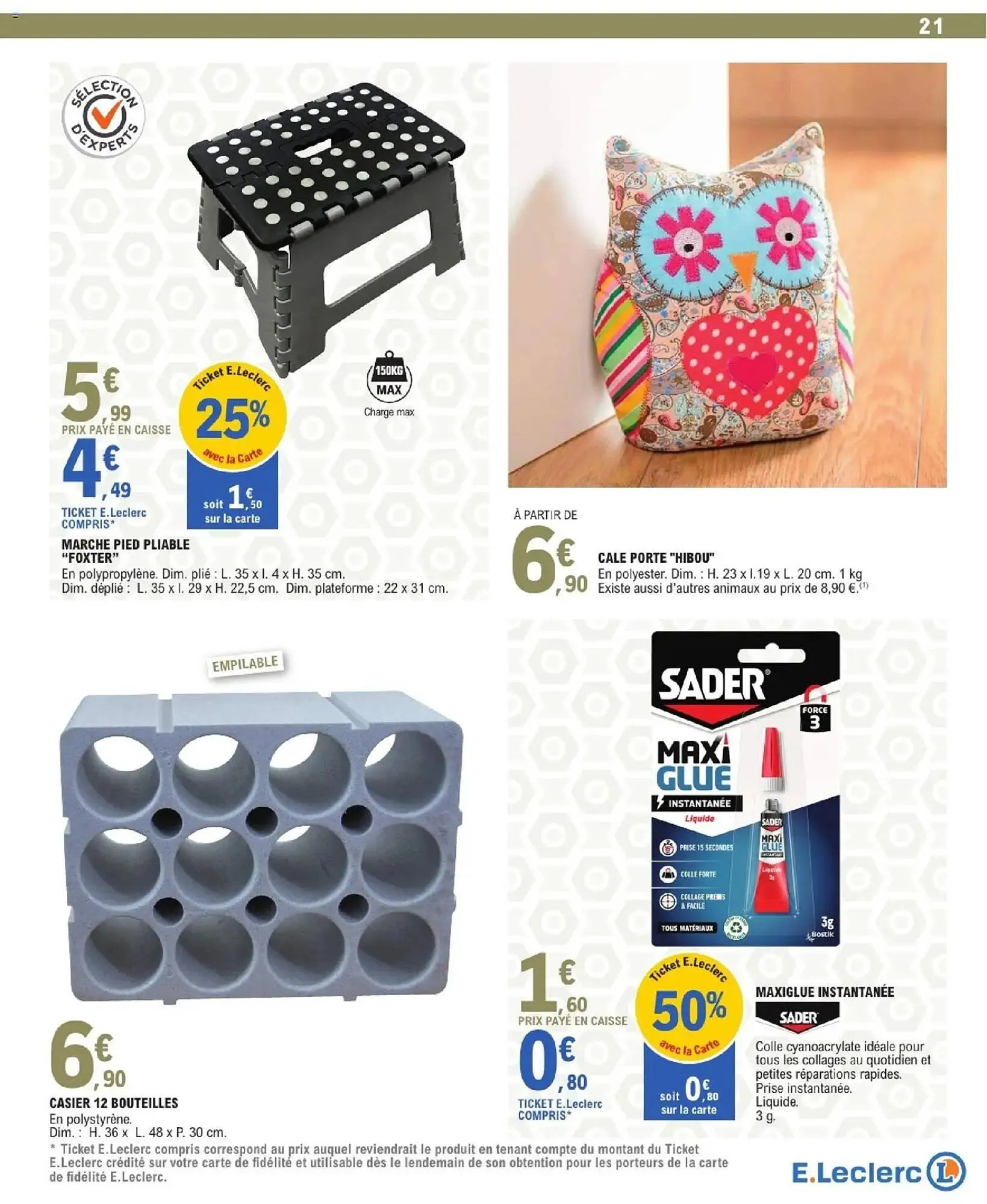 Catalogue E.Leclerc Brico du 27 janvier au 7 février 2026 - Catalogue page 21
