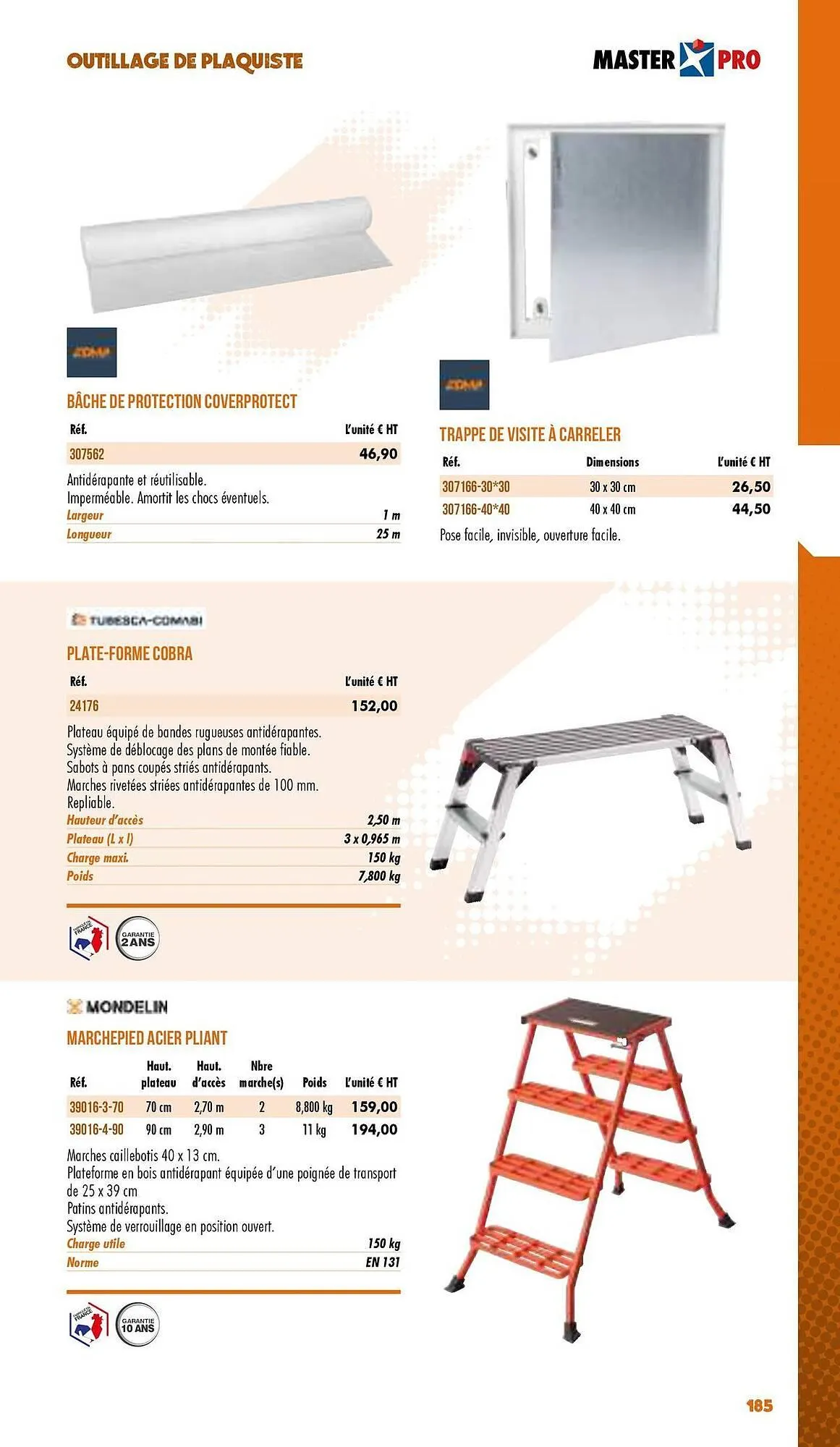 Catalogue Master Pro du 3 janvier au 31 décembre 2025 - Catalogue page 187