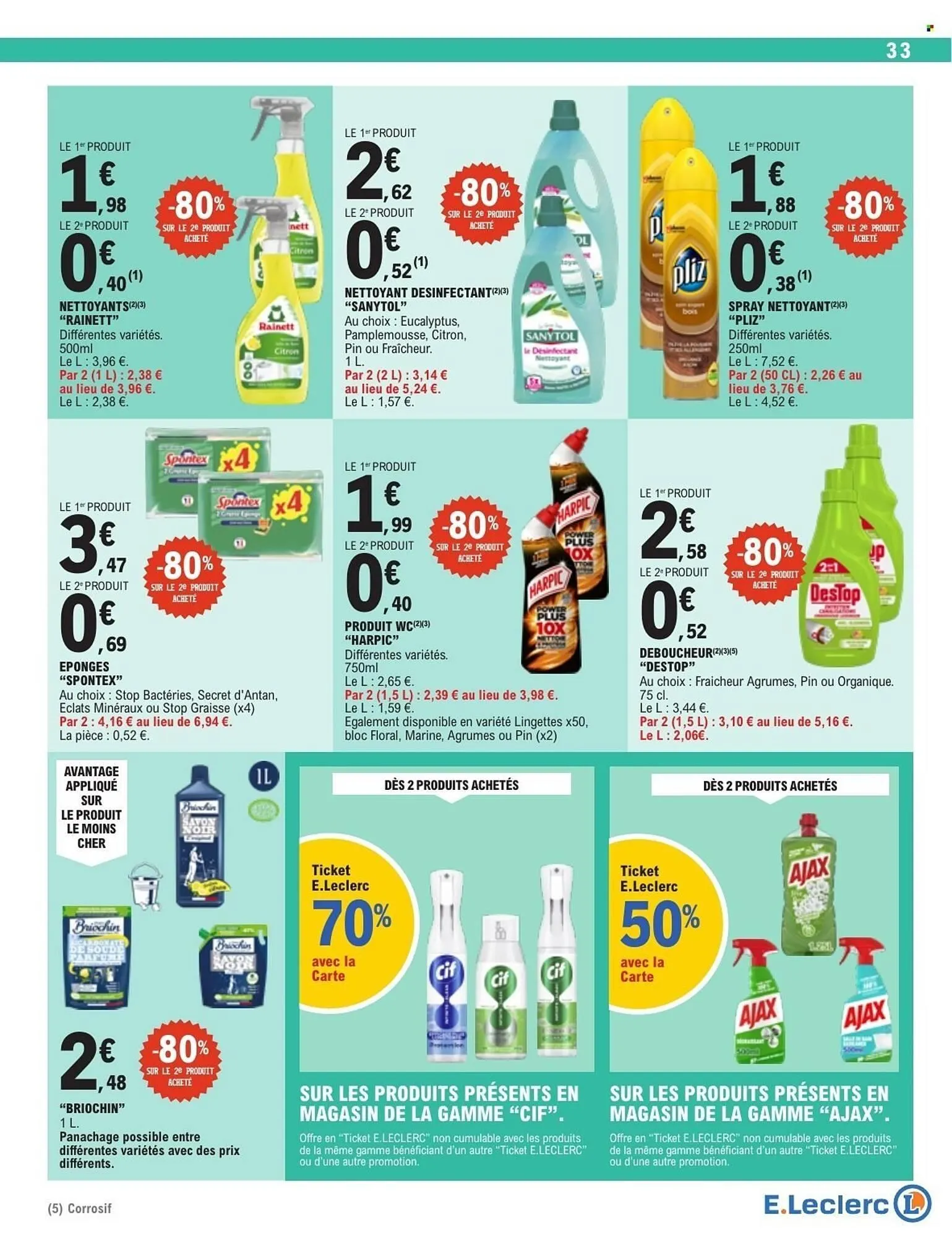 Catalogue E.Leclerc du 10 mars au 21 mars 2026 - Catalogue page 33