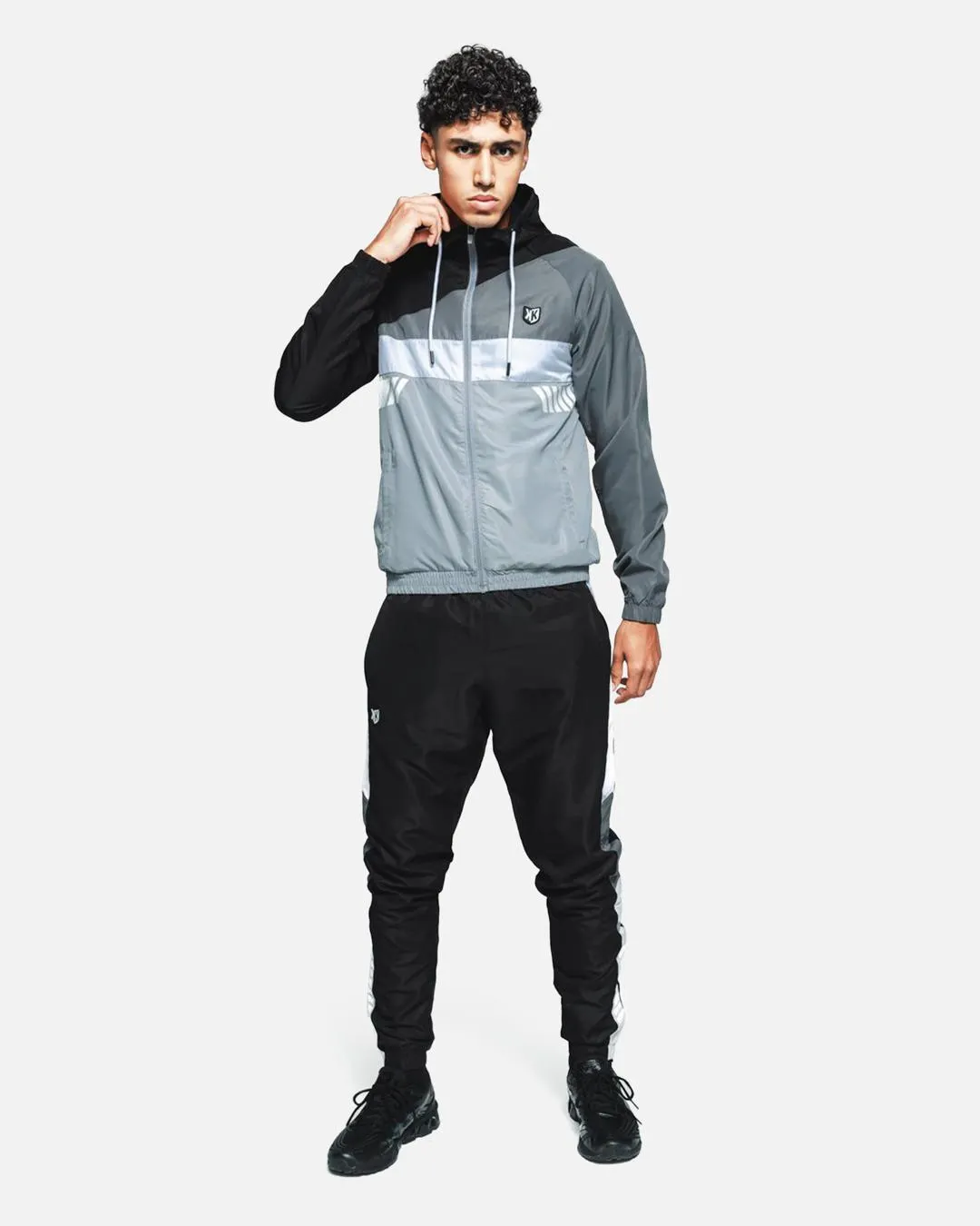FK Diamond IX Tracksuit - Black/Grey/White