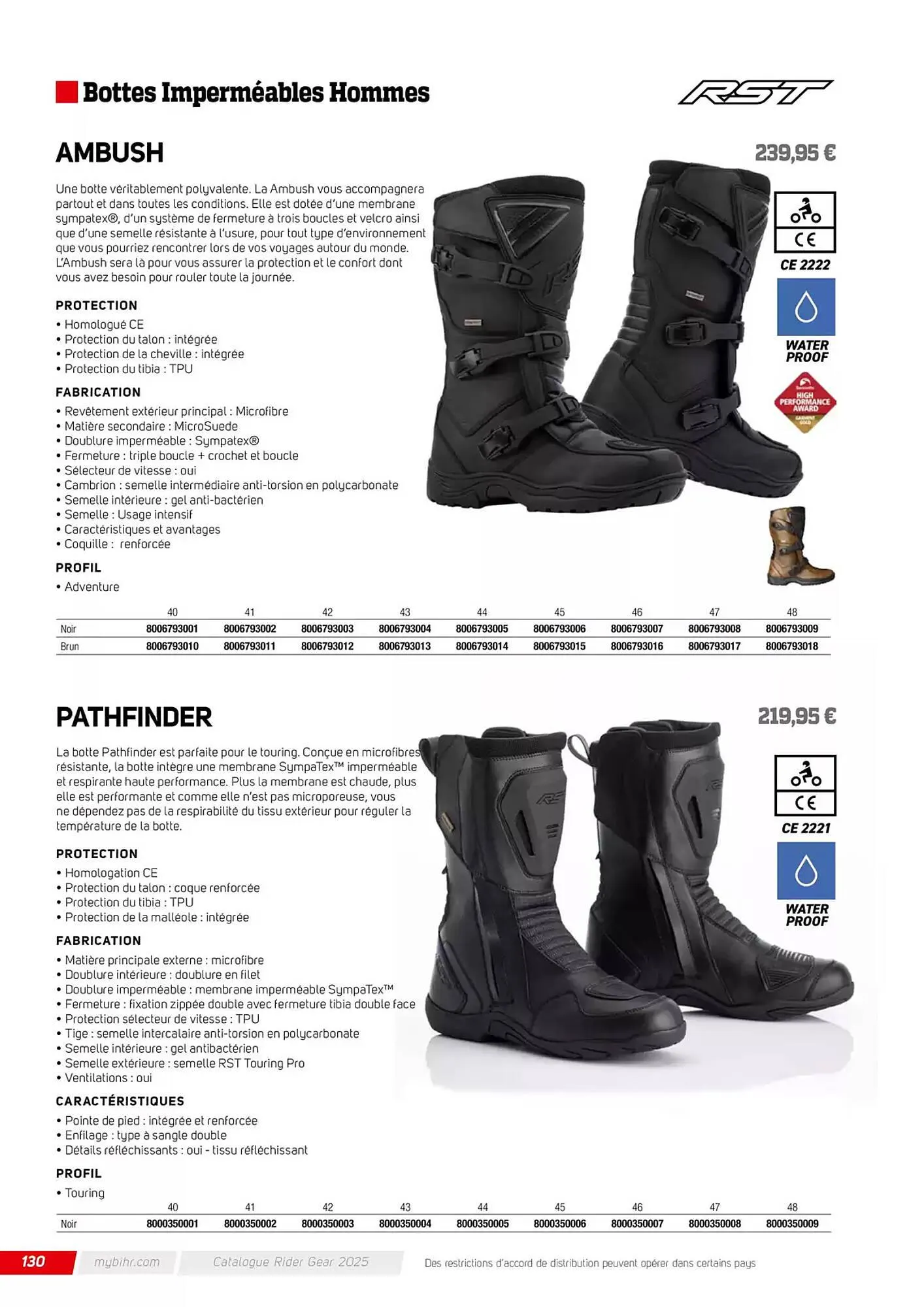 Catalogue Bihr du 12 décembre au 31 décembre 2025 - Catalogue page 130