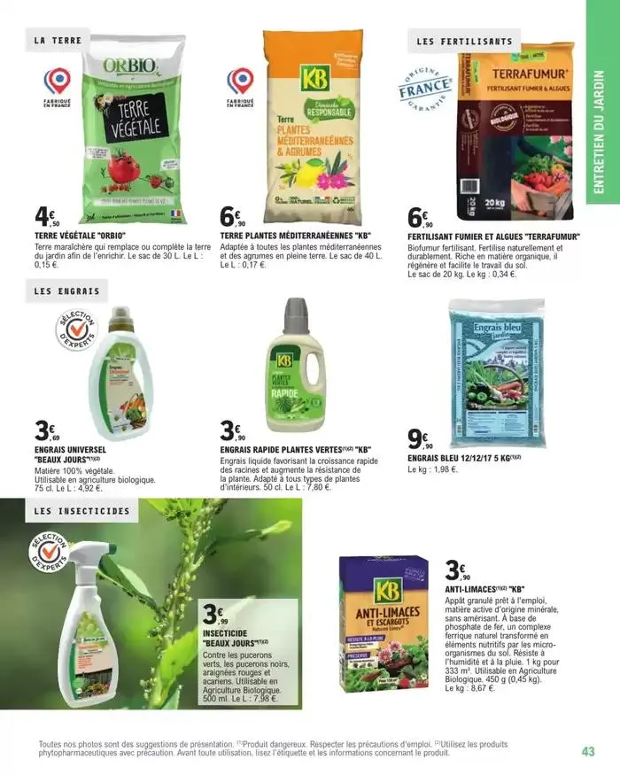 Guide Jardin du 18 février au 31 décembre 2025 - Catalogue page 43