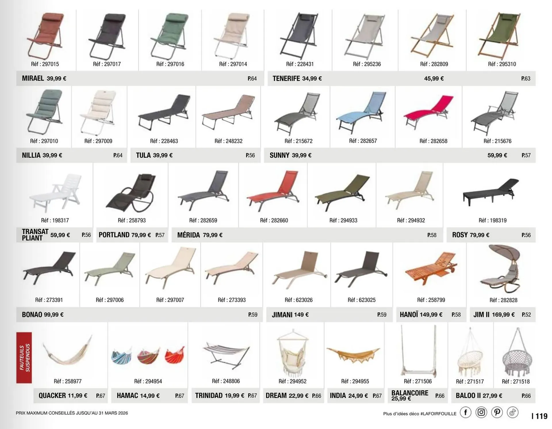 Catalogue La Foir'Fouille du 2 mars au 31 août 2026 - Catalogue page 119