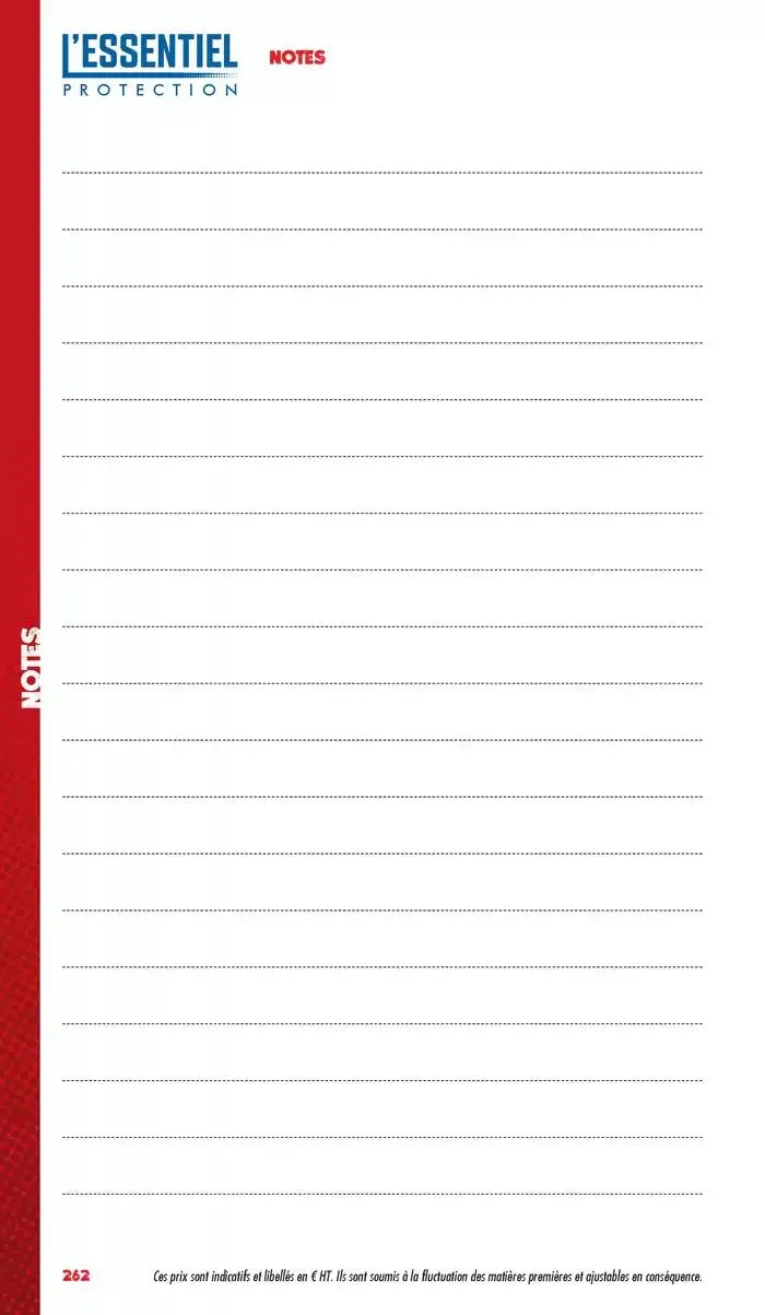 Essentiel Protection 2025 tarifé du 3 mars au 31 décembre 2025 - Catalogue page 264
