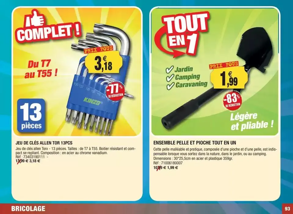 Les jours Anniversaire ! du 11 avril au 31 décembre 2025 - Catalogue page 93