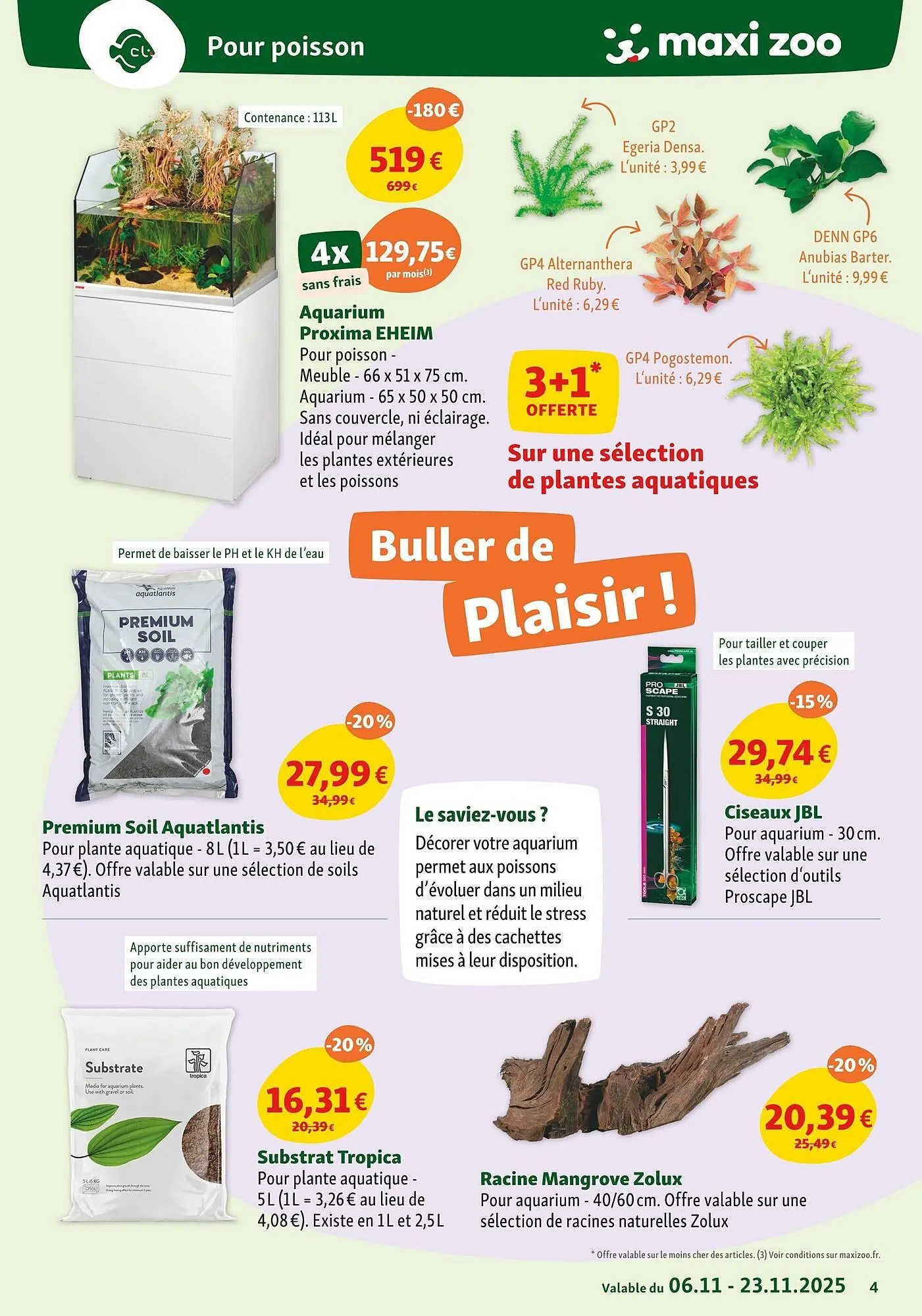 Catalogue Maxi Zoo du 6 novembre au 23 novembre 2025 - Catalogue page 4