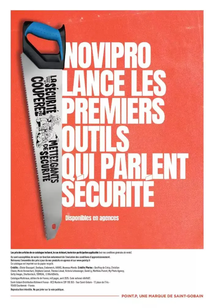 Matériaux 2025 du 1 janvier au 31 décembre 2025 - Catalogue page 440