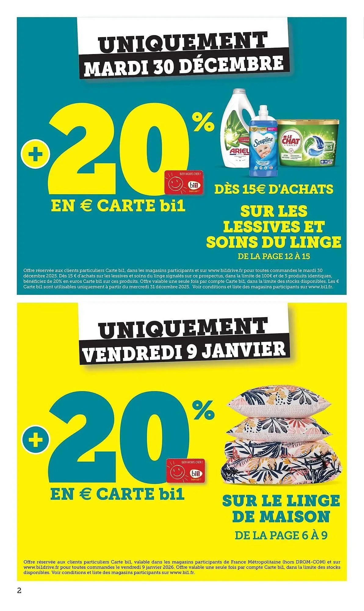 Catalogue Bi1 du 31 décembre au 11 janvier 2026 - Catalogue page 3
