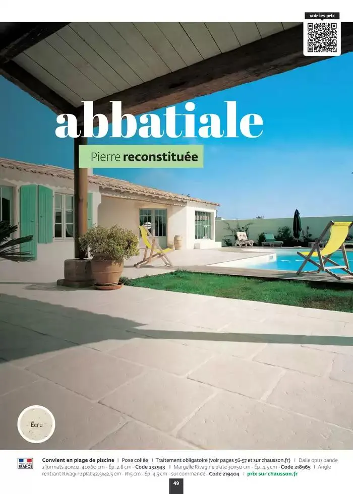 Aménagez votre extérieur SAISON 2025 du 1 janvier au 31 décembre 2025 - Catalogue page 51