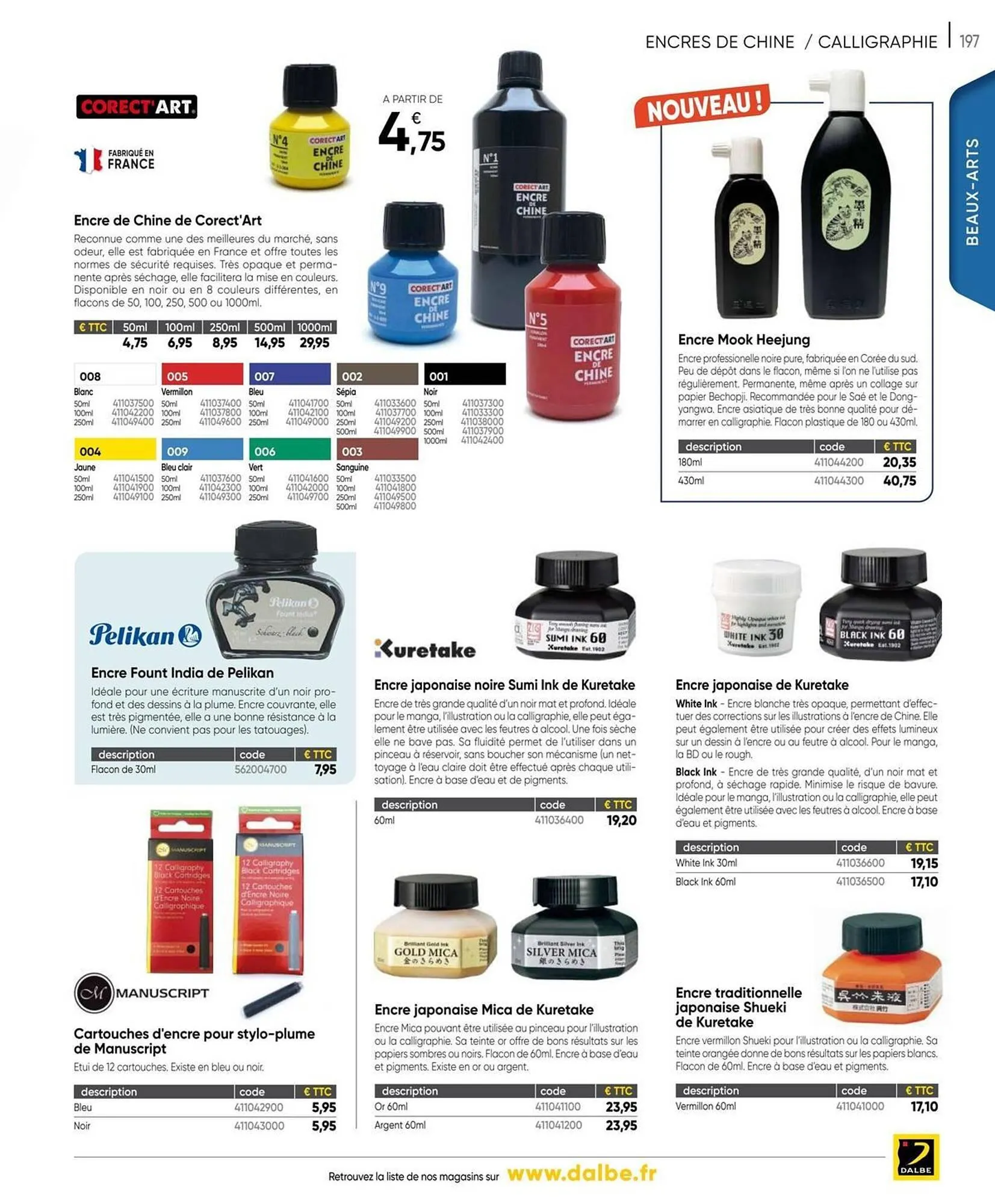 Catalogue Dalbe du 27 janvier au 31 décembre 2025 - Catalogue page 199