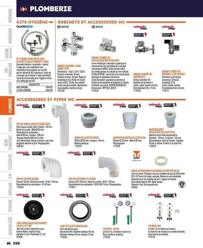 Guide produits 2024 du 15 mars au 31 décembre 2024 - Catalogue page 388
