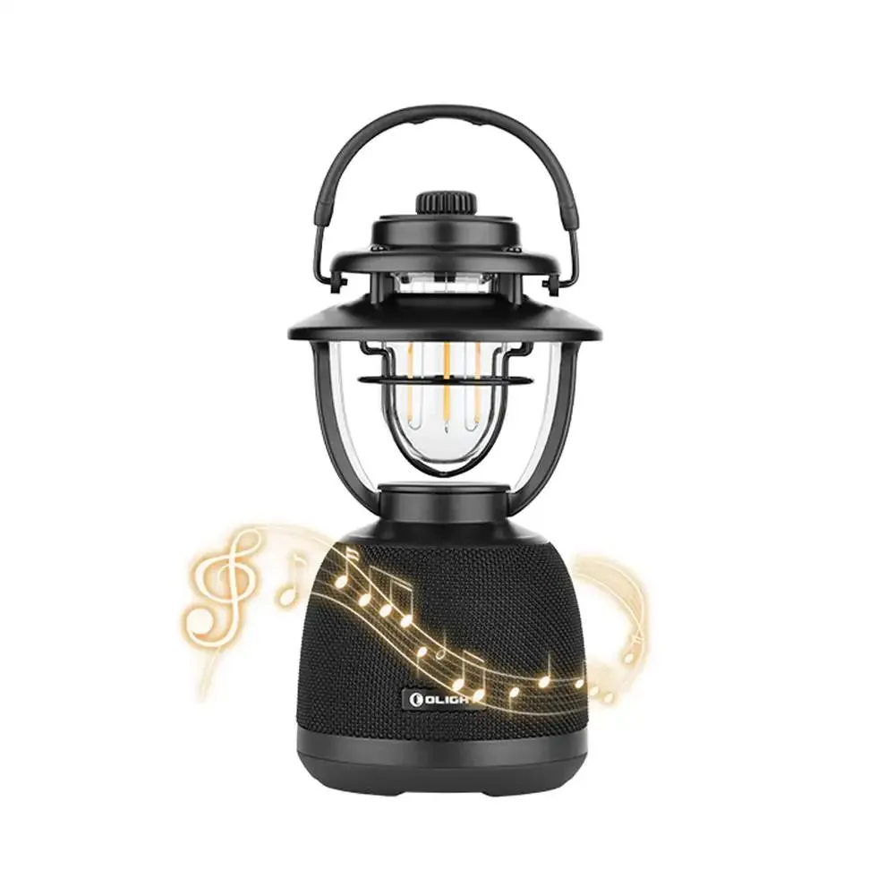 Olantern Music | Lampe camping avec chaîne Hi-Fi 2-en-1