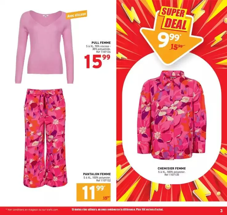 LE PLAISIR À PRIX MALIN du 25 mars au 31 mars 2025 - Catalogue page 23