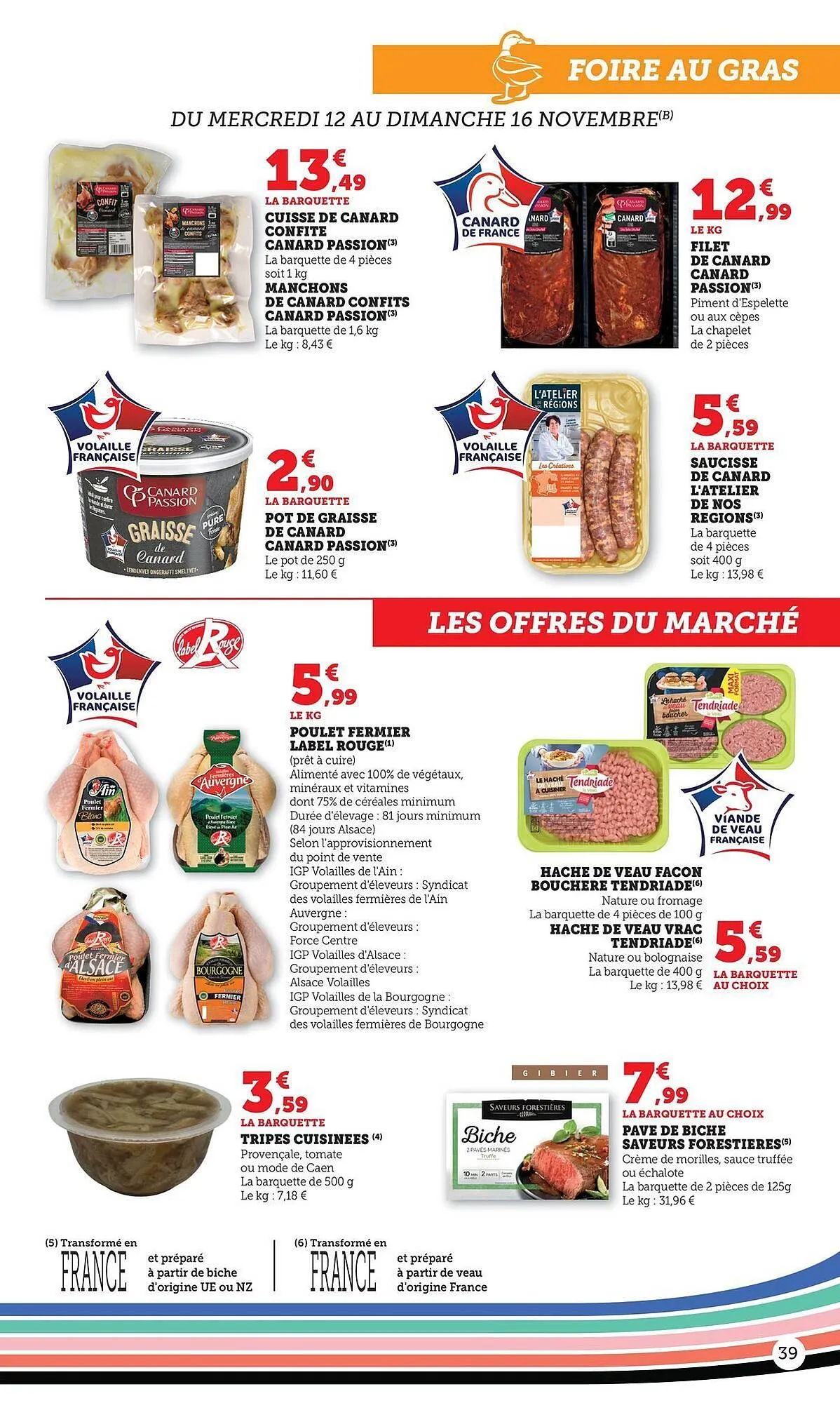 Catalogue Maximarché du 11 novembre au 23 novembre 2025 - Catalogue page 39
