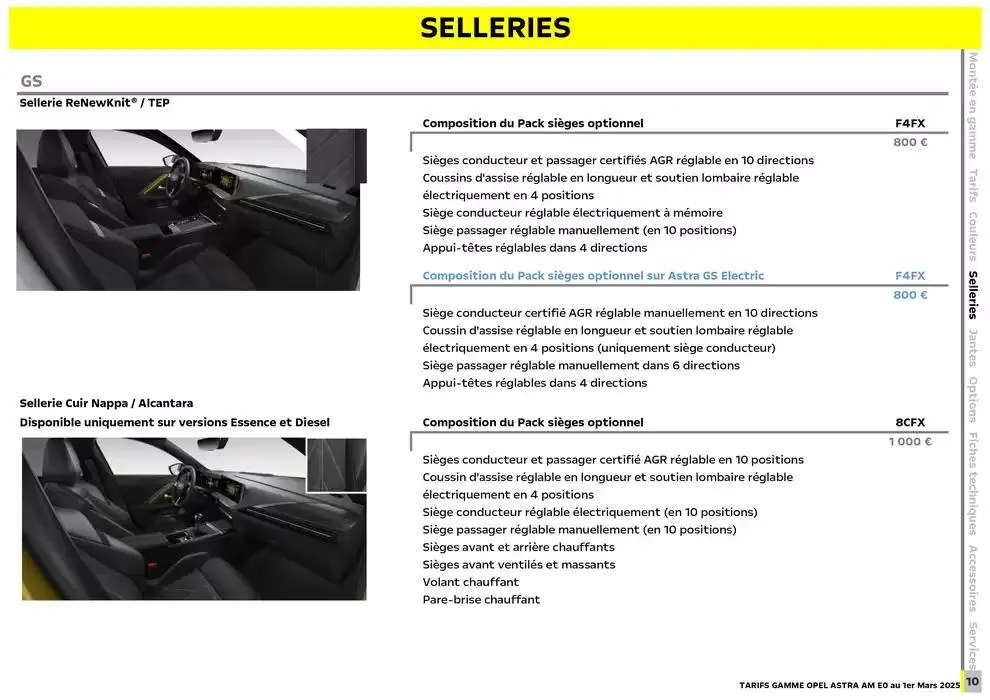 Opel Astra et Astra Sports Tourer du 5 mars au 5 mars 2026 - Catalogue page 11