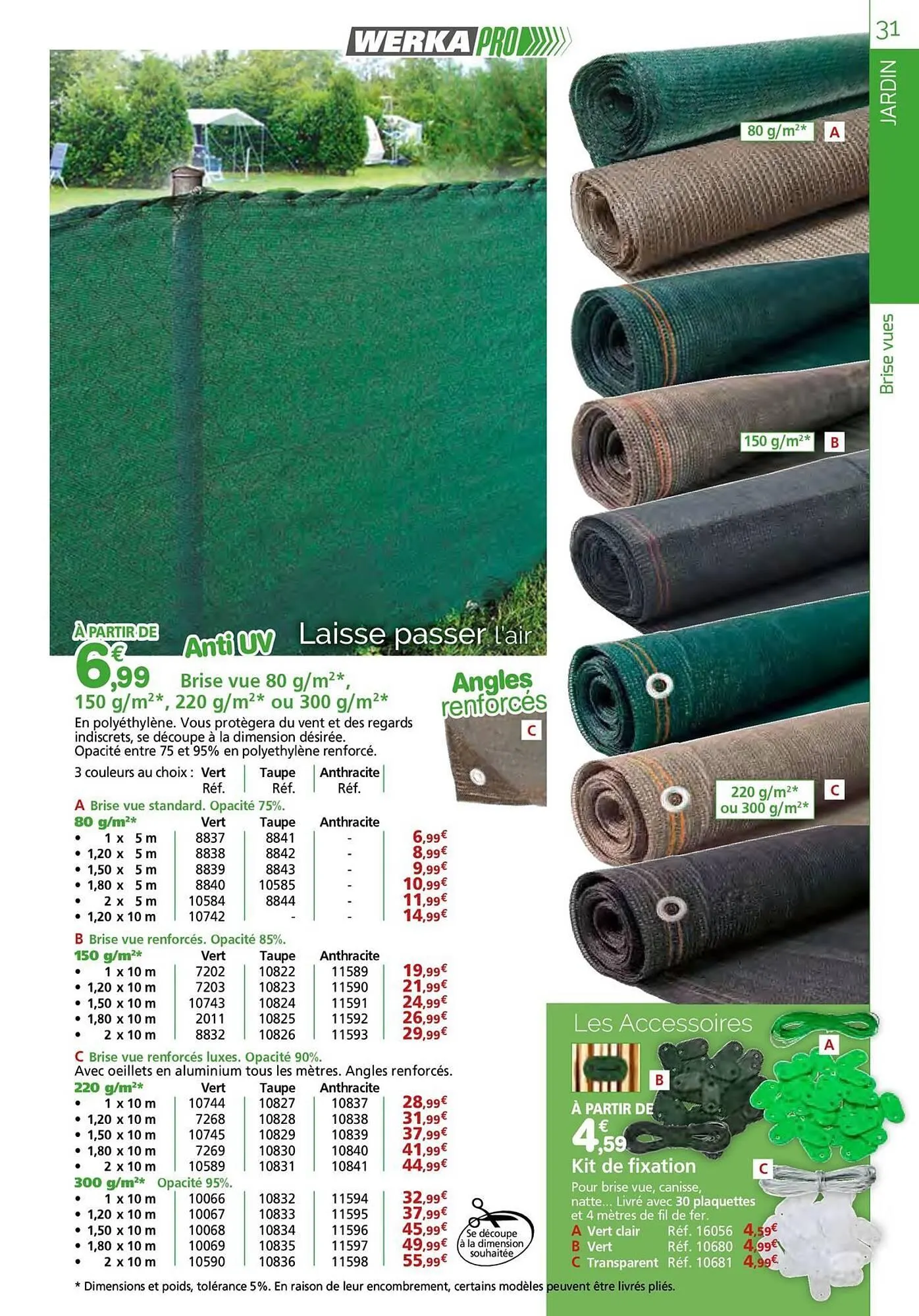 Catalogue Provence Outillage du 9 septembre au 30 novembre 2025 - Catalogue page 31