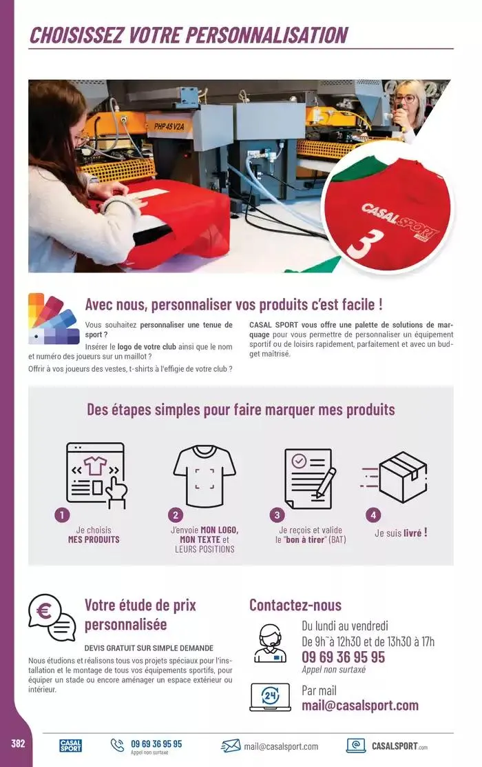 ÉQUIPEMENT SPORTIF du 6 mars au 31 décembre 2025 - Catalogue page 354